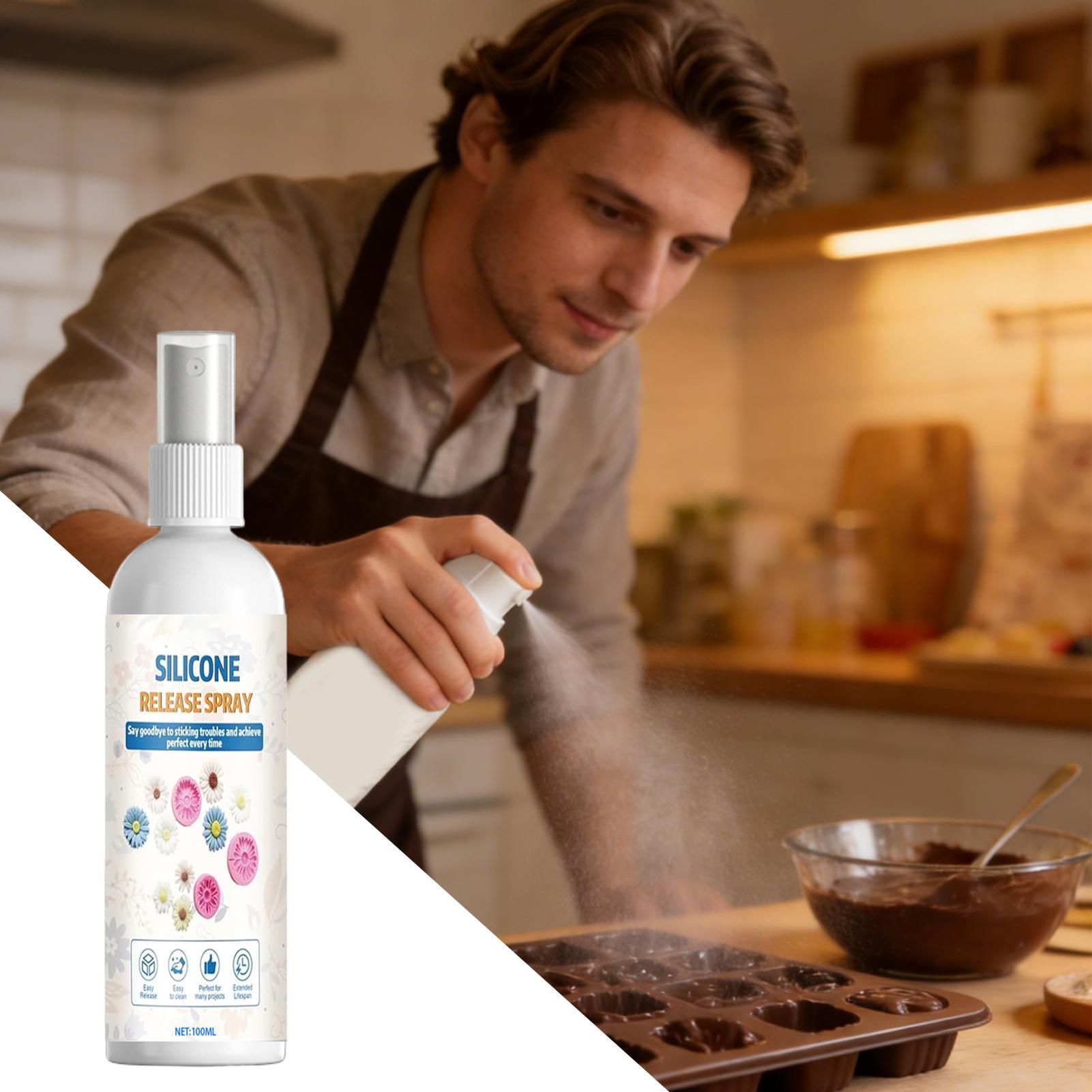 DIY Mold Spray 100ml Easy To D - Release Spray Silicone ulasan dan harga