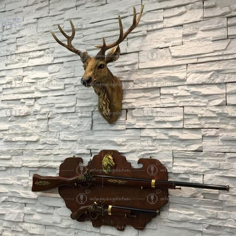 Faux Deer Head 17 inch Faux An - Resin Art Wall ulasan dan harga