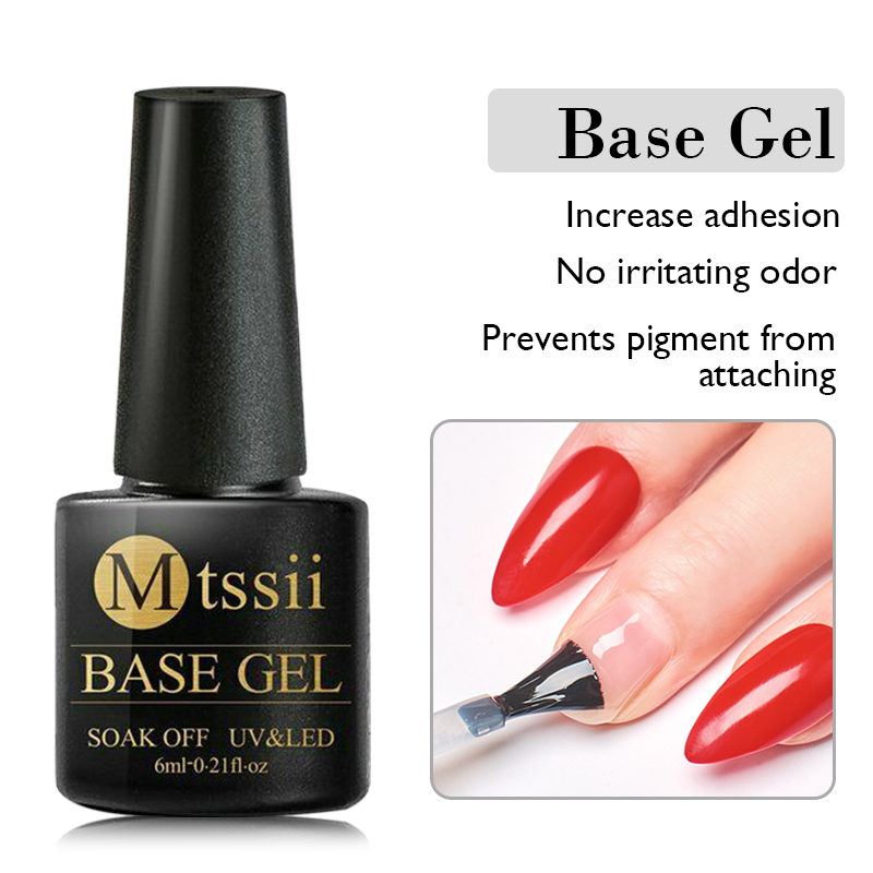 Base Gel No Wipe Top Coat 6ML  - Uv Lamp Nail Resin ulasan dan harga