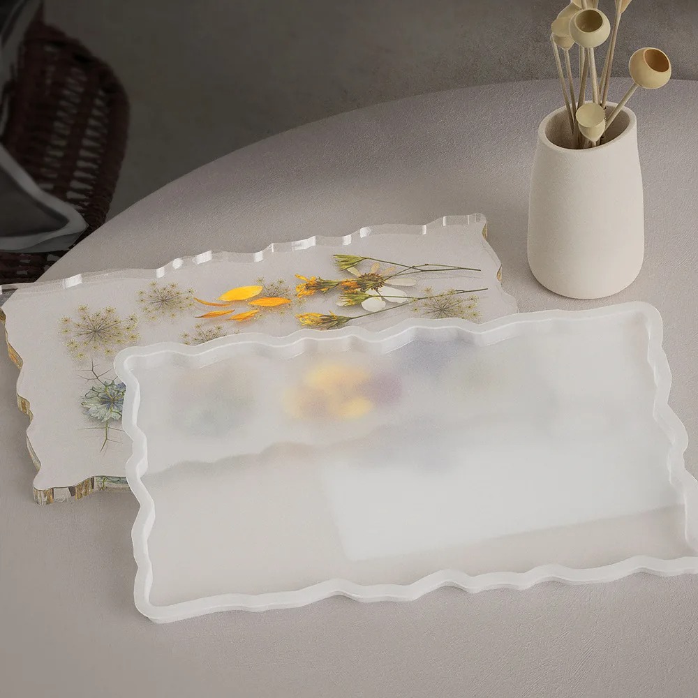 Tray Epoxy Resin Silicone Mold - Resin Art Products ulasan dan harga