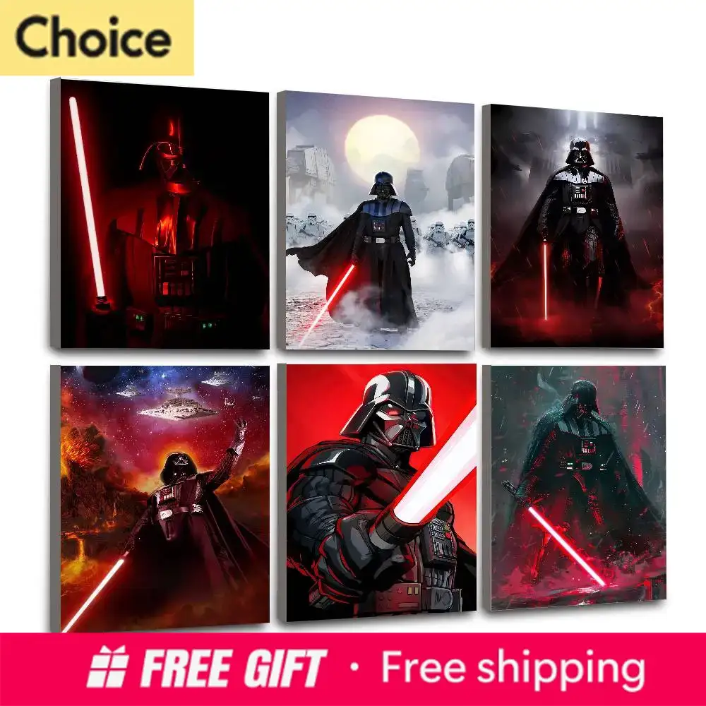 S-Star Wars Darth Vader lassic - Resin Art Wall ulasan dan harga