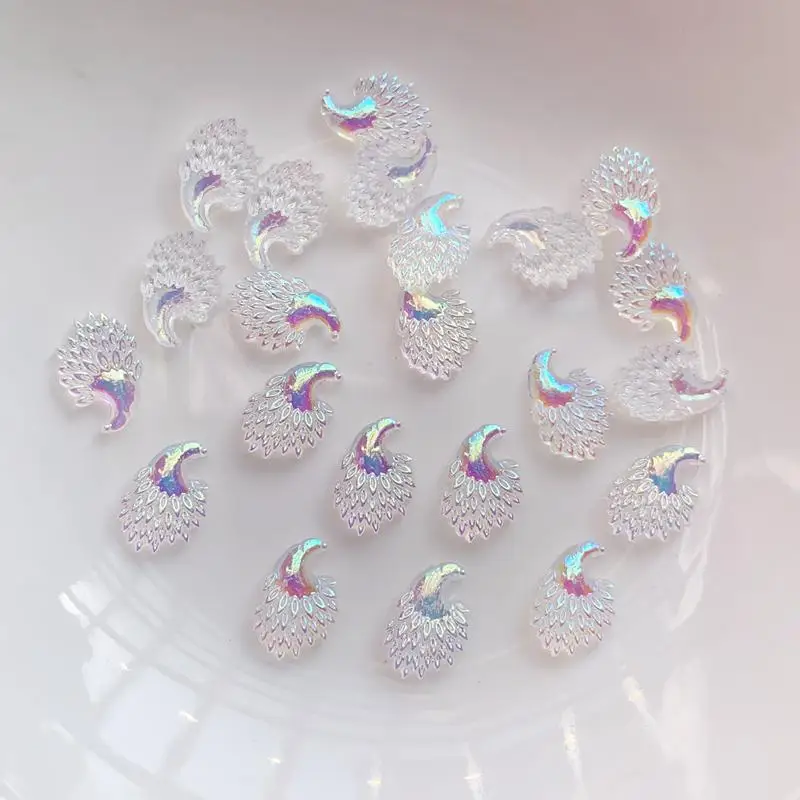 50pcs/lot 8*12mm jewelry acces - Resin Art Earrings Design ulasan dan harga